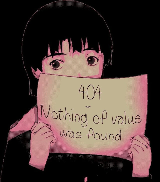 Lain 404 Not Found
